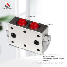 20L/min G3/8 Hydraulic Double Pilot Operated Check Valve